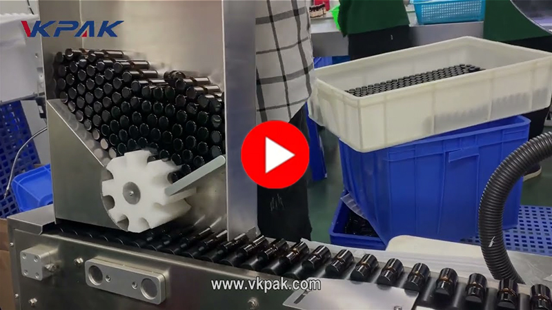 Makinë automatike e etiketimit horizontale të shisheve të vajit esencial