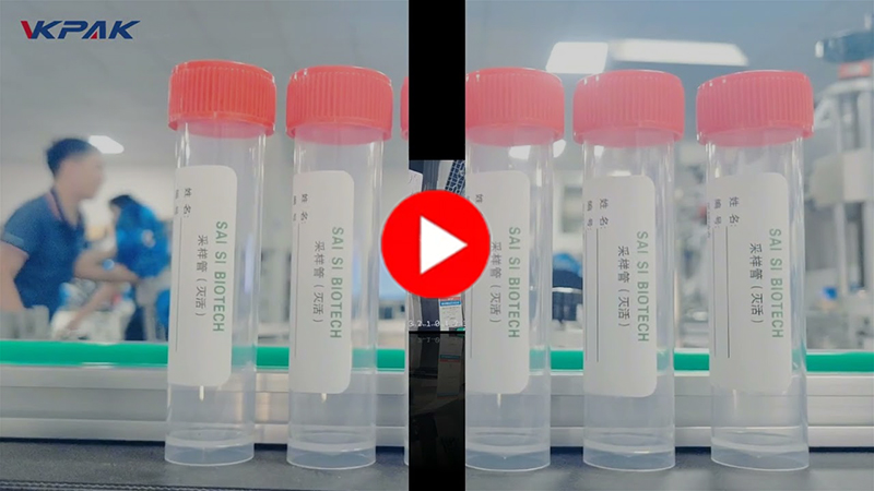 Makinë automatike për etiketimin e ngjitëseve horizontale