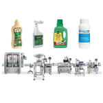 Linja e etiketimit automatik për mbushjen e plehrave të lëngshëm të pesticideve