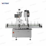 Makinë automatike rrotulluese për mbylljen e shisheve plastike për linjën e mbushjes