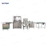 Linja e etiketimit automatike të mbushjes së shisheve të vogla kozmetike me mbyllje