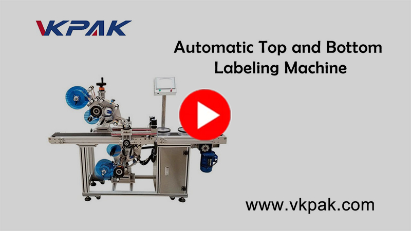 Makinë automatike etiketimit nga sipër dhe në fund