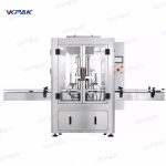 Kavanoza qelqi automatike me vaj kokosi me 2 koka Linjë mbushjeje pneumatike