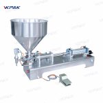 Makinë mbushëse e plotë pneumatike e pastës së lëngshme për kremin kozmetik