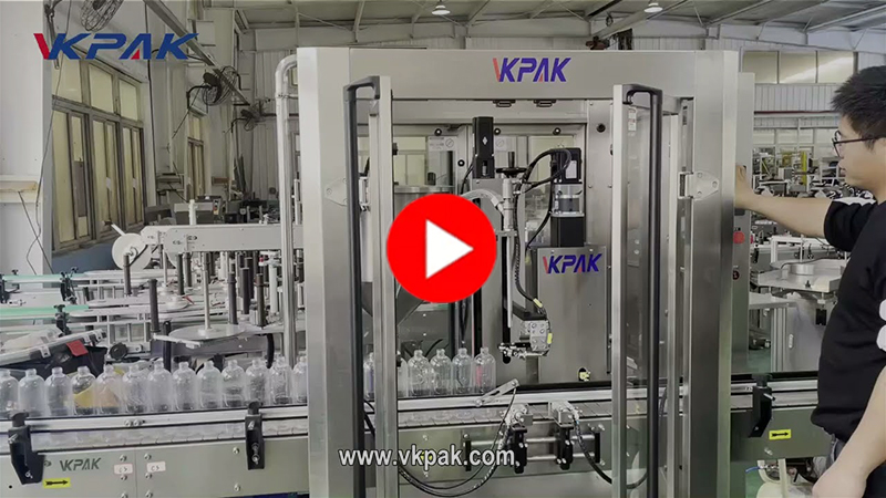 Linjë mbushëse me një kokë për salcë, shampo