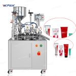 Makinë vulosjeje tejzanor për mbushjen e tubave të laminuara plastike gjysmë automatike