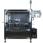 Makinë mbyllëse automatike për mbushjen e shiringës së para-sterilizuar