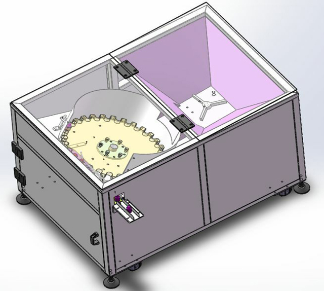 shishe unscrambler pajisje per mbushje line.jpg