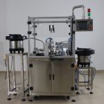 Makinë mbuluese për mbushjen e tubit të mbushjes së shisheve të vogla monobllok