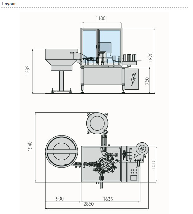 high speed syringe filling closer pharmaceutical equipment faqosja e makinës mbyllëse mbushëse.jpg