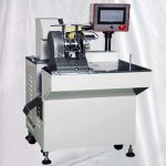 Makinë etiketuese me flamur për ngjitësin me kabllo gjysmë automatike me kabllo elektrike