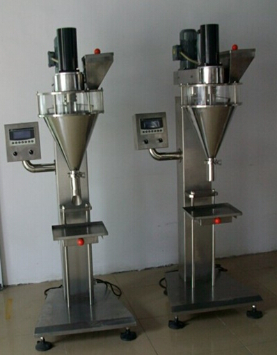 two sets of powder filling machine ready to export dy në rradhë për mbushjen e makinave.jpg